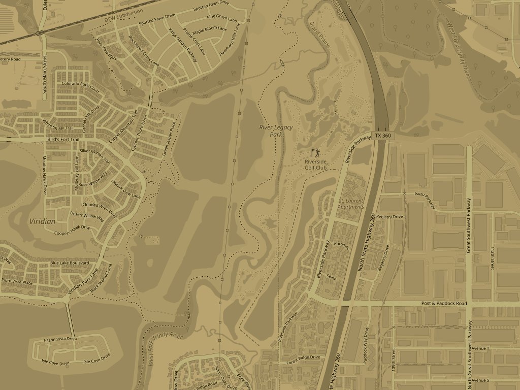 Trail map, locked until the reveal