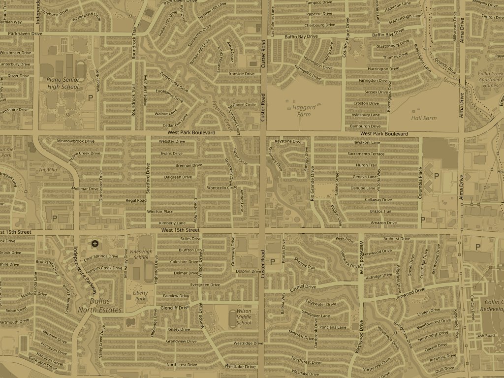 Trail map, locked until the reveal