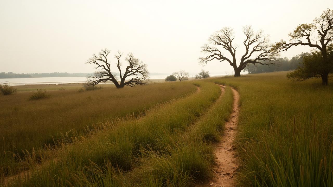Blurred preview of an upcoming trail, revealed closer to the ruck